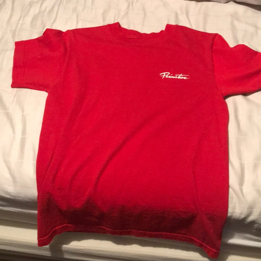 Red rick and morty primitive shirt